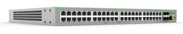 Allied Telesis FS980M/52PS Switch Gestionado L3, 48 Puertos Fast Ethernet 10/100 PoE+ (30W) + 4 Puertos Gigabit + 4 SFP, Gris
