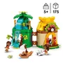 LEGO Disney Diversión en la Isla con Vaiana 43260 de micromundo construible de dos caras con personajes en miniatura