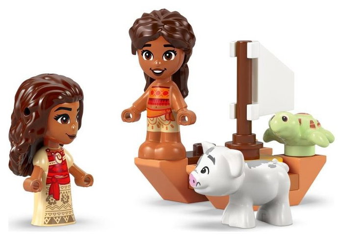 LEGO Disney Diversión en la Isla con Vaiana 43260 de micromundo construible de dos caras con personajes en miniatura LEGO Disney Diversión en la Isla con Vaiana 43260 de micromundo construible de dos caras con personajes en miniatura