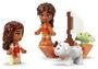 LEGO Disney Diversión en la Isla con Vaiana 43260 de micromundo construible de dos caras con personajes en miniatura