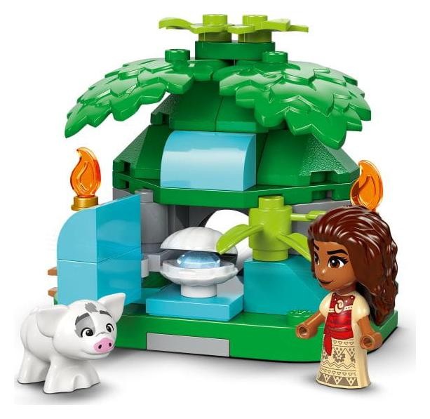 LEGO Disney Diversión en la Isla con Vaiana 43260 de micromundo construible de dos caras con personajes en miniatura LEGO Disney Diversión en la Isla con Vaiana 43260 de micromundo construible de dos caras con personajes en miniatura