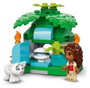LEGO Disney Diversión en la Isla con Vaiana 43260 de micromundo construible de dos caras con personajes en miniatura
