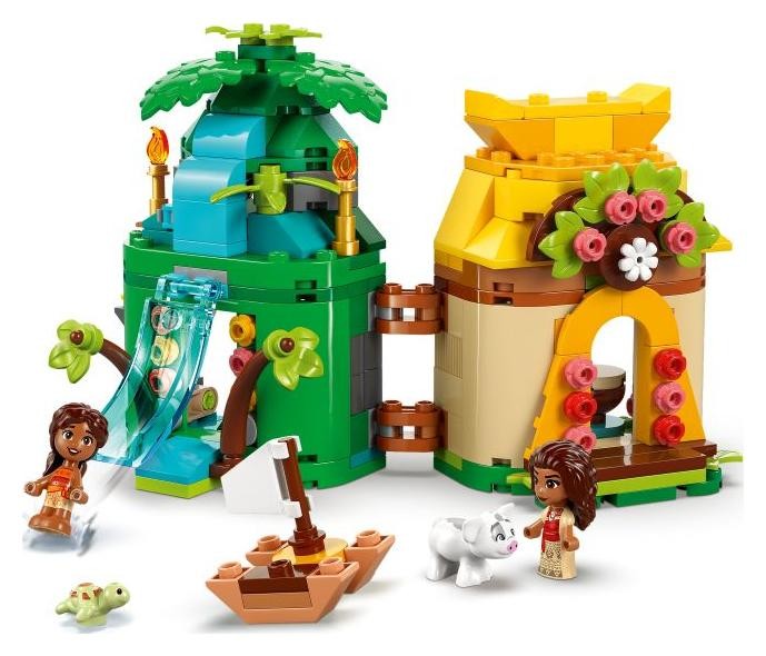 LEGO Disney Diversión en la Isla con Vaiana 43260 de micromundo construible de dos caras con personajes en miniatura LEGO Disney Diversión en la Isla con Vaiana 43260 de micromundo construible de dos caras con personajes en miniatura
