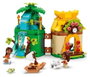 LEGO Disney Diversión en la Isla con Vaiana 43260 de micromundo construible de dos caras con personajes en miniatura