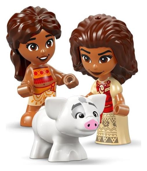 LEGO Disney Diversión en la Isla con Vaiana 43260 de micromundo construible de dos caras con personajes en miniatura LEGO Disney Diversión en la Isla con Vaiana 43260 de micromundo construible de dos caras con personajes en miniatura