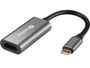 Sandberg Cable Adaptador USB-C a HDMI 4K/60 Hz para Conectar Monitor Externo, TV o Proyector