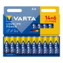 Varta Pila Alcalina Longlife Power AA LR06 Blister 20 Unidades (14+6) Ø14,5 x 50,5 mm