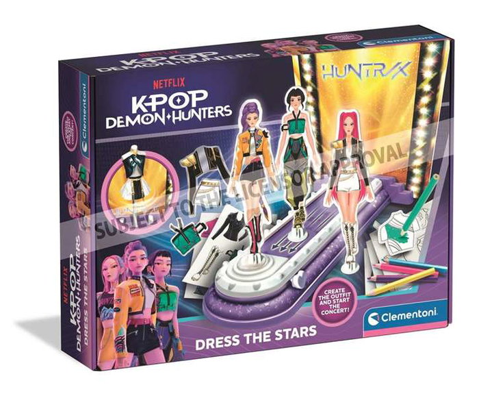 CLEMENTONI Estudio de Diseño Desfile de Moda K-Pop Demon Hunters