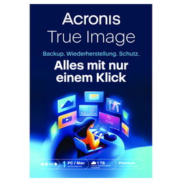 Acronis True Image Premium Suscripción 1 año Licencia Descarga ESD 1 Ordenador + 1 TB Almacenamiento en Nube Acronis Cloud