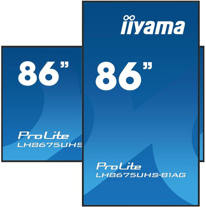 iiyama LH8675UHS-B1AG Digital Signage 86 pulgadas 4K UHD Android 11