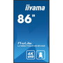 Iiyama Monitor Digital Signage profesional LH8675UHS-B1AG - 86.6" LED 4K UHD, 350 nits, 60Hz, Smart TV, Wi-Fi, LAN
