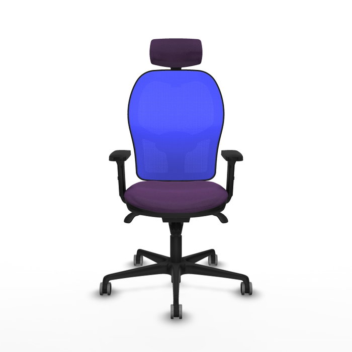 PIQUERAS Y CRESPO Silla de oficina Jorquera Morado/Azul PIQUERAS Y CRESPO Silla de oficina Jorquera Morado/Azul