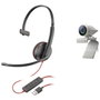 HP Poly Studio P5 USB HD Bundle with Blackwire C3210