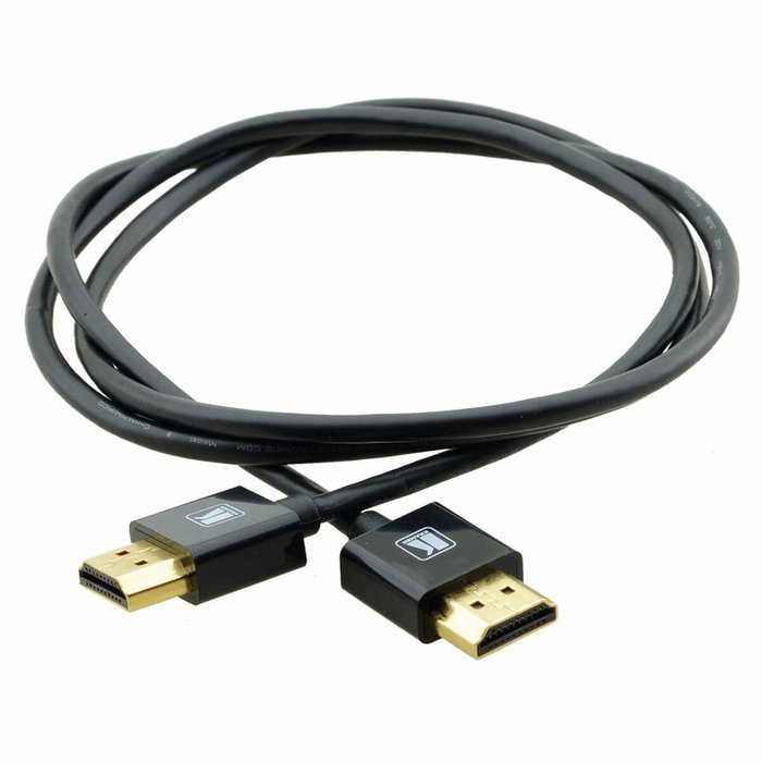 Kramer Cable HDMI Flexible Alta Velocidad con Ethernet Ultra Plano Negro 3m