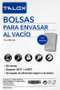 TALOX 100 Bolsas para Envasar al Vacío de 90µ, 15cm x 30cm