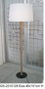 DKD Home Decor Lámpara de Pie de Metal y Cuerda 42x42x151 cm