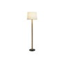 DKD Home Decor Lámpara de Pie de Metal y Cuerda 42x42x151 cm