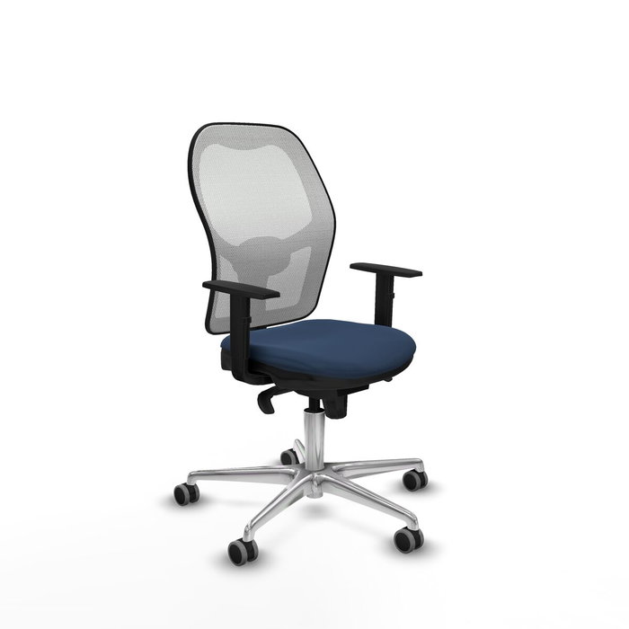 PIQUERAS Y CRESPO Silla de oficina Jorquera Azul marino y Blanco PIQUERAS Y CRESPO Silla de oficina Jorquera Azul marino y Blanco