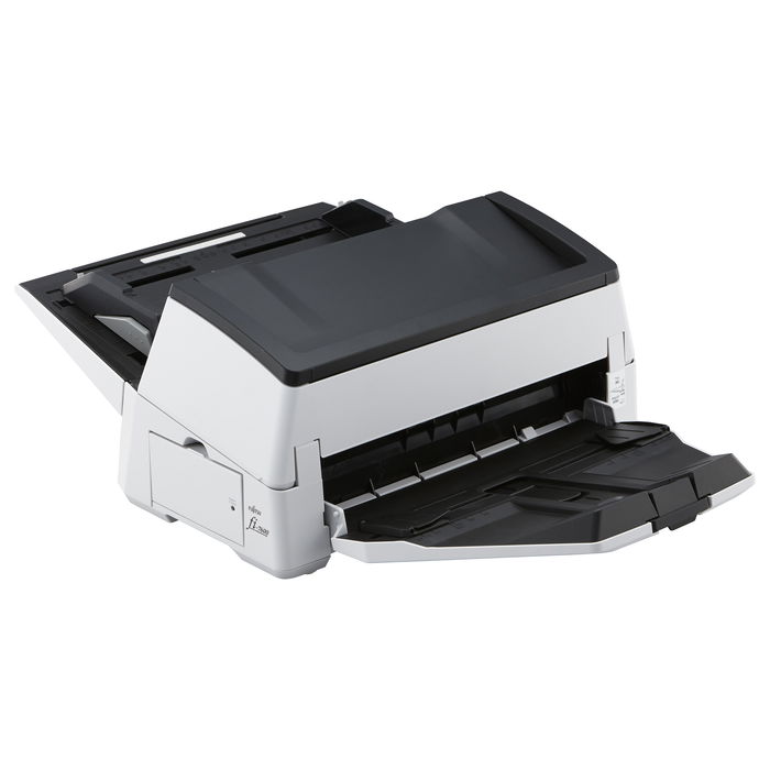 Ricoh fi-7600 Escáner Documentos, 100 ppm, 600x600 DPI, Doble Cara, ADF 300 Hojas, Negro/Blanco