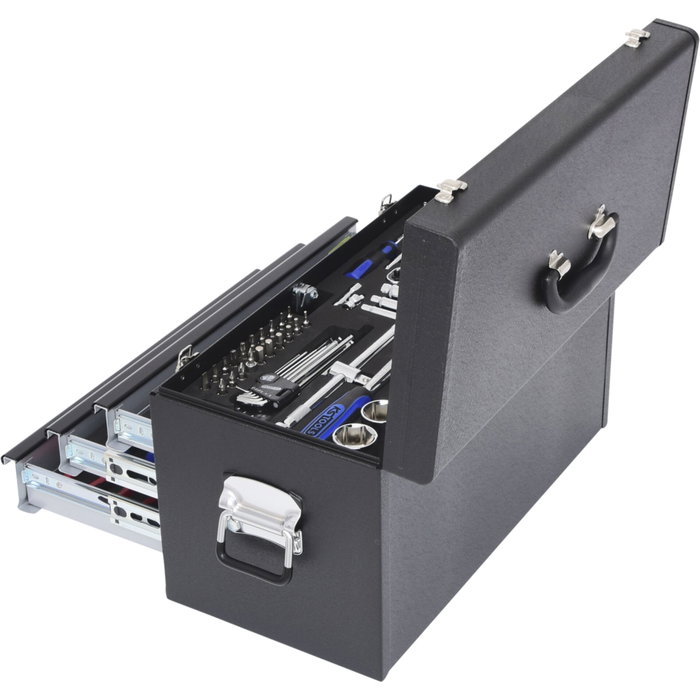 KS Tools CHROMEplus Juego de herramientas universal 1/4 + 1/2, 99 piezas KS Tools CHROMEplus Juego de herramientas universal 1/4 + 1/2, 99 piezas