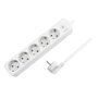 LogiLink Regleta de 5 tomas con cable de 5m e interruptor