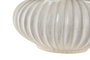 DKD Home Decor Jarrón de Cerámica Crema 18x18x23 cm