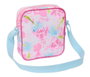 Bolso Bandolera Barbie Painterly Rosa Azul cielo 16 x 18 x 4 cm
