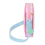 Bolso Bandolera Barbie Painterly Rosa Azul cielo 16 x 18 x 4 cm