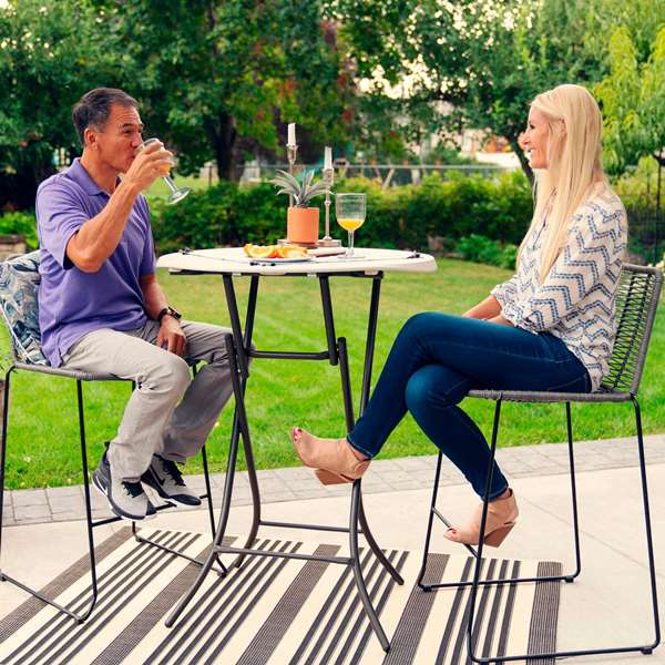 Mesa auxiliar Aktive Crema