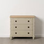 Cómoda Crema Madera 80 X 38 X 73 cm