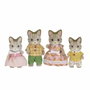 Sylvanian Families Familia Chat Tigre de 4 personajes