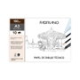 Fabriano Pack de 10 láminas de dibujo lineal 160g A4