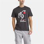 Camiseta de Manga Corta Hombre Reebok Gs Hs Attack Tee Negro