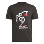Camiseta de Manga Corta Hombre Reebok Gs Hs Attack Tee Negro