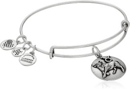Alex And Ani Pulsera Tauro3 Plateada para Mujer