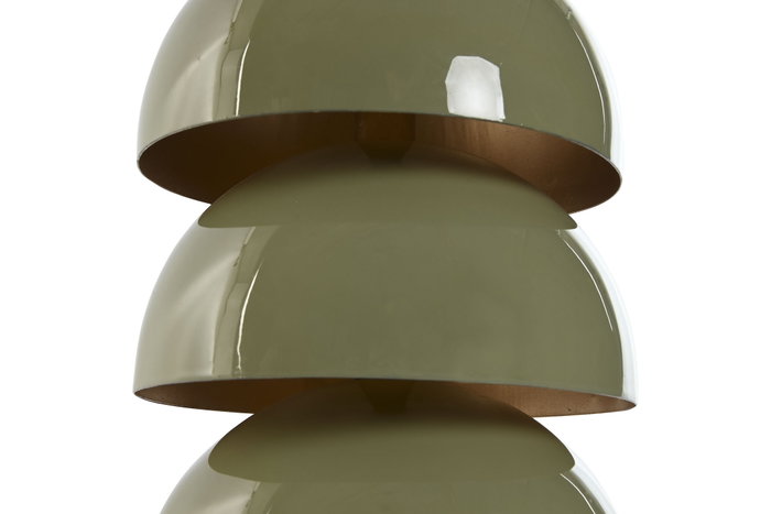 DKD Home Decor Lámpara de Sobremesa Metal Verde