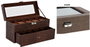 DKD Home Decor Joyero Croco Marrón