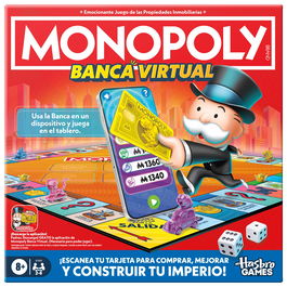 Hasbro Monopoly App Banking G1424 Juego de Mesa Español