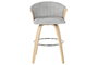 DKD Home Decor Taburete Scandi Gris 56 x 95 x 58 cm