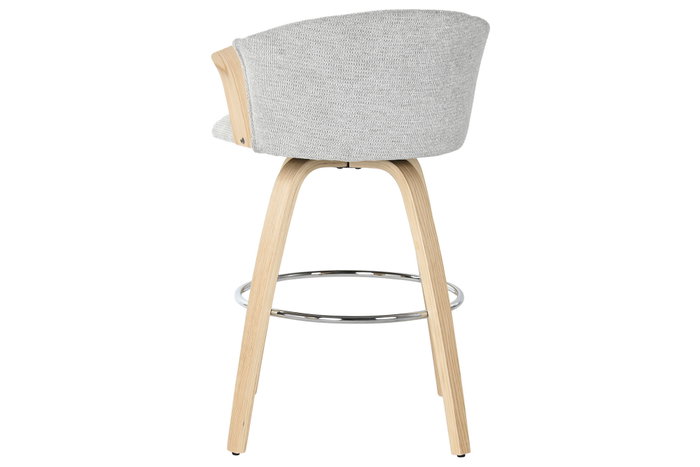 DKD Home Decor Taburete Scandi Gris 56 x 95 x 58 cm