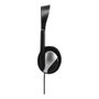 Hama HS-P100 Auriculares Negro y Plata