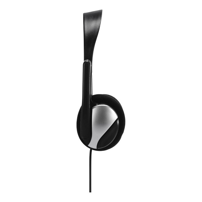 Hama HS-P100 Auriculares Negro y Plata Hama HS-P100 Auriculares Negro y Plata