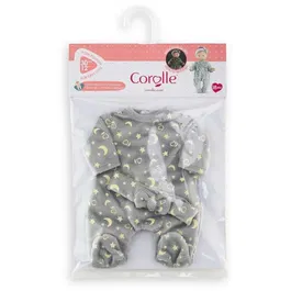 Corolle Pijama Suave de 30 cm para Bebé, Fosforescente y Brilla en la Oscuridad - COR1740742390243