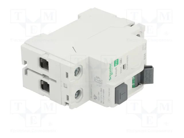 SCHNEIDER ELECTRIC Interruptor diferencial Easy9 Pro 63A 30mA 2 polos SCHNEIDER ELECTRIC Interruptor diferencial Easy9 Pro 63A 30mA 2 polos