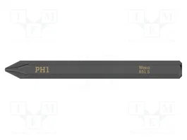 WERA Punta de destornillador Phillips PH1 de 1/4 pulgada tipo impacto