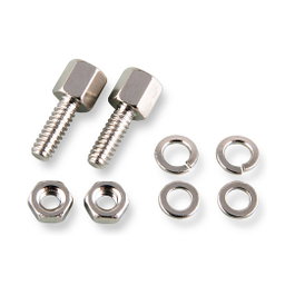 EFB Elektronik Set de pernos roscados con tuerca niquelada UNC4-40