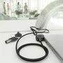 Aisens Cable de Seguridad ASLK-D40K04-BK Negro 1,5 m