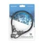 Aisens Cable de Seguridad ASLK-D40K04-BK Negro 1,5 m