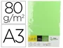 Liderpapel Papel de color Verde DIN A3 80 g/m² (500 hojas)