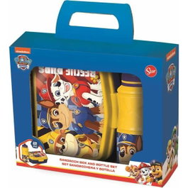 Stor Set 2 piezas Vuelta Al Cole Paw Patrol Boy Rescue Pups con botella y sandwichera